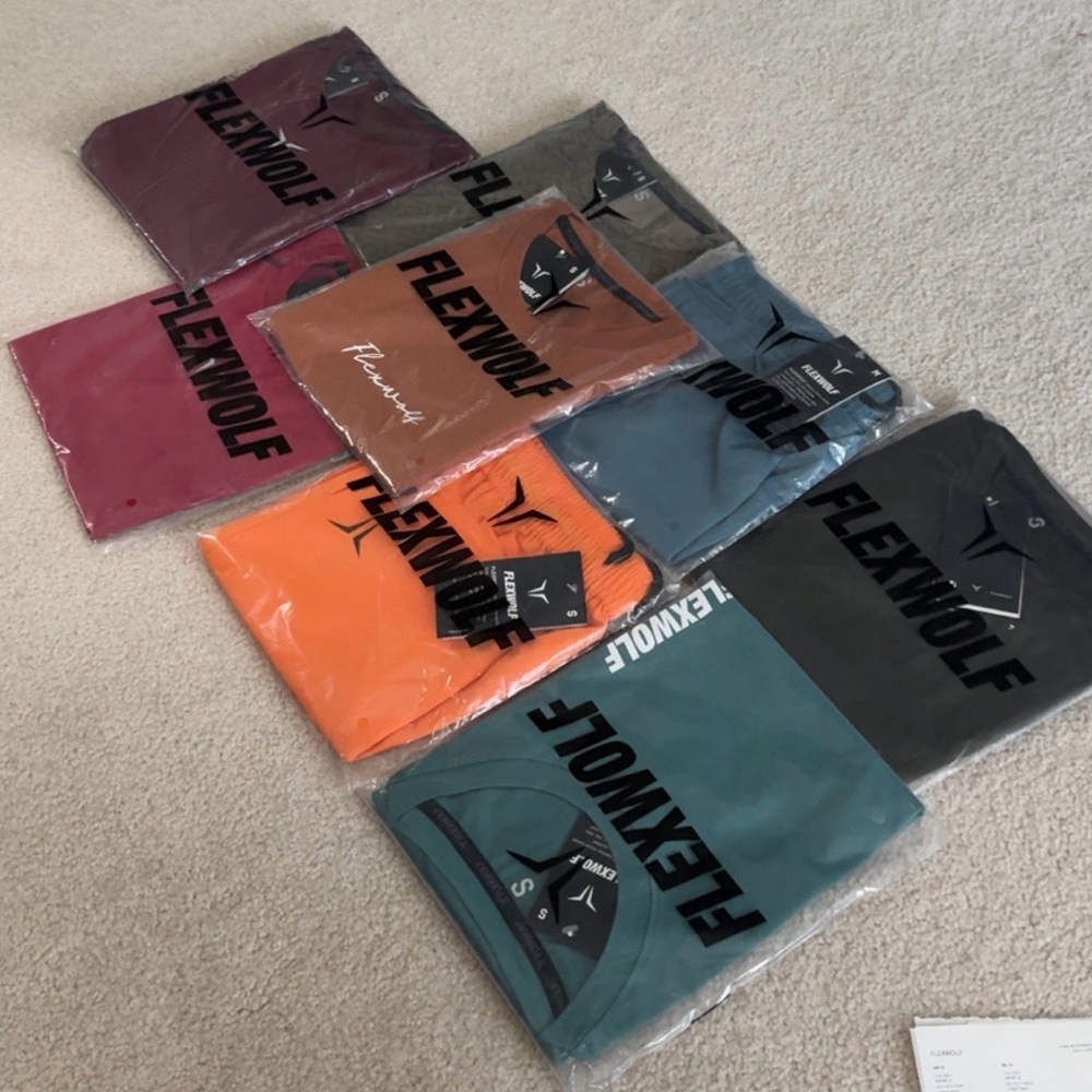 Men's Flex Wolf Athletic Apparel Collection - Bundle